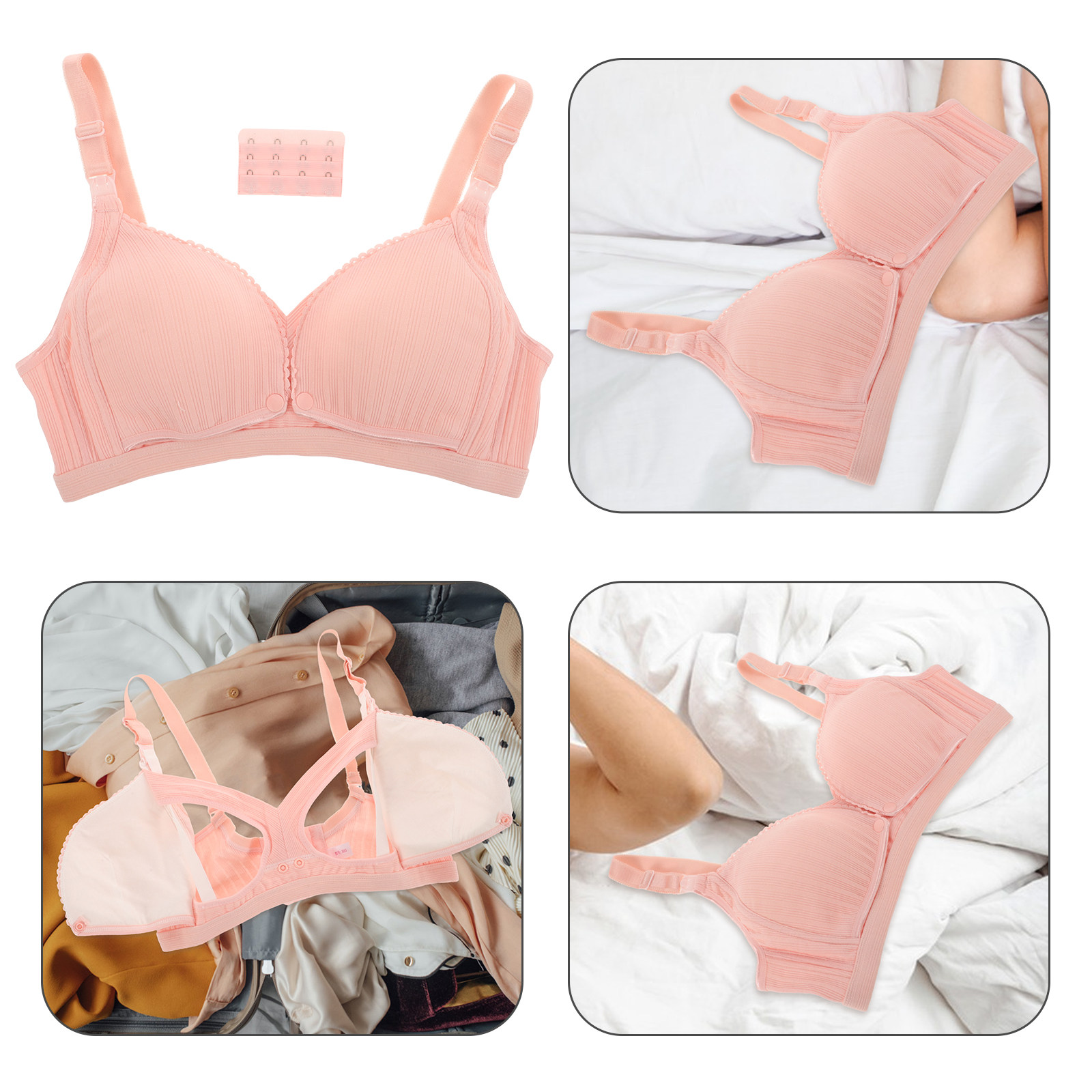 Nursing Bra Breastfeeding Mate - Tank Top Ribbed recension och pris