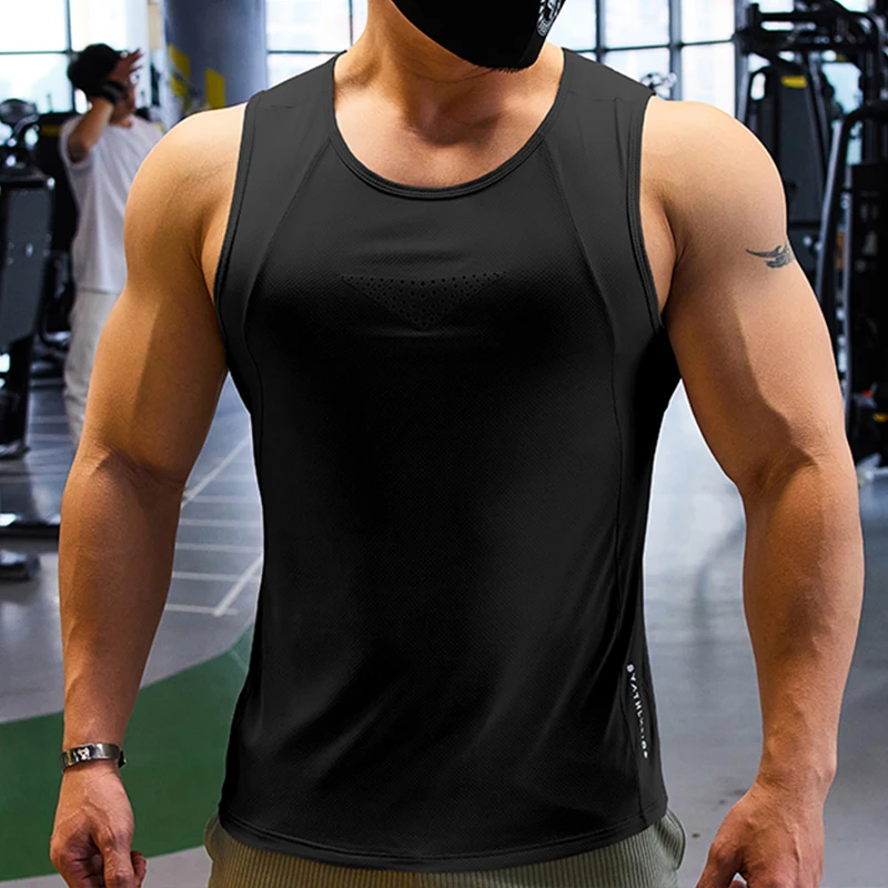 Men Running Tank Tops Outdoor  - Sleeveless Undershirt recension och pris